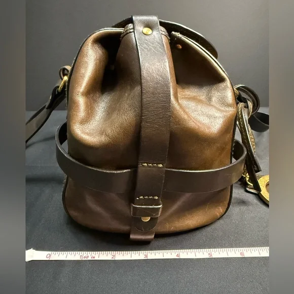 Chloe Handbag Olive Green Leather Bag Purse Kerala Equestrian Gold Hardware - Picture 4 of 13